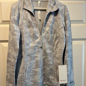 lululemon athletica Women's Gray Camo Jacket